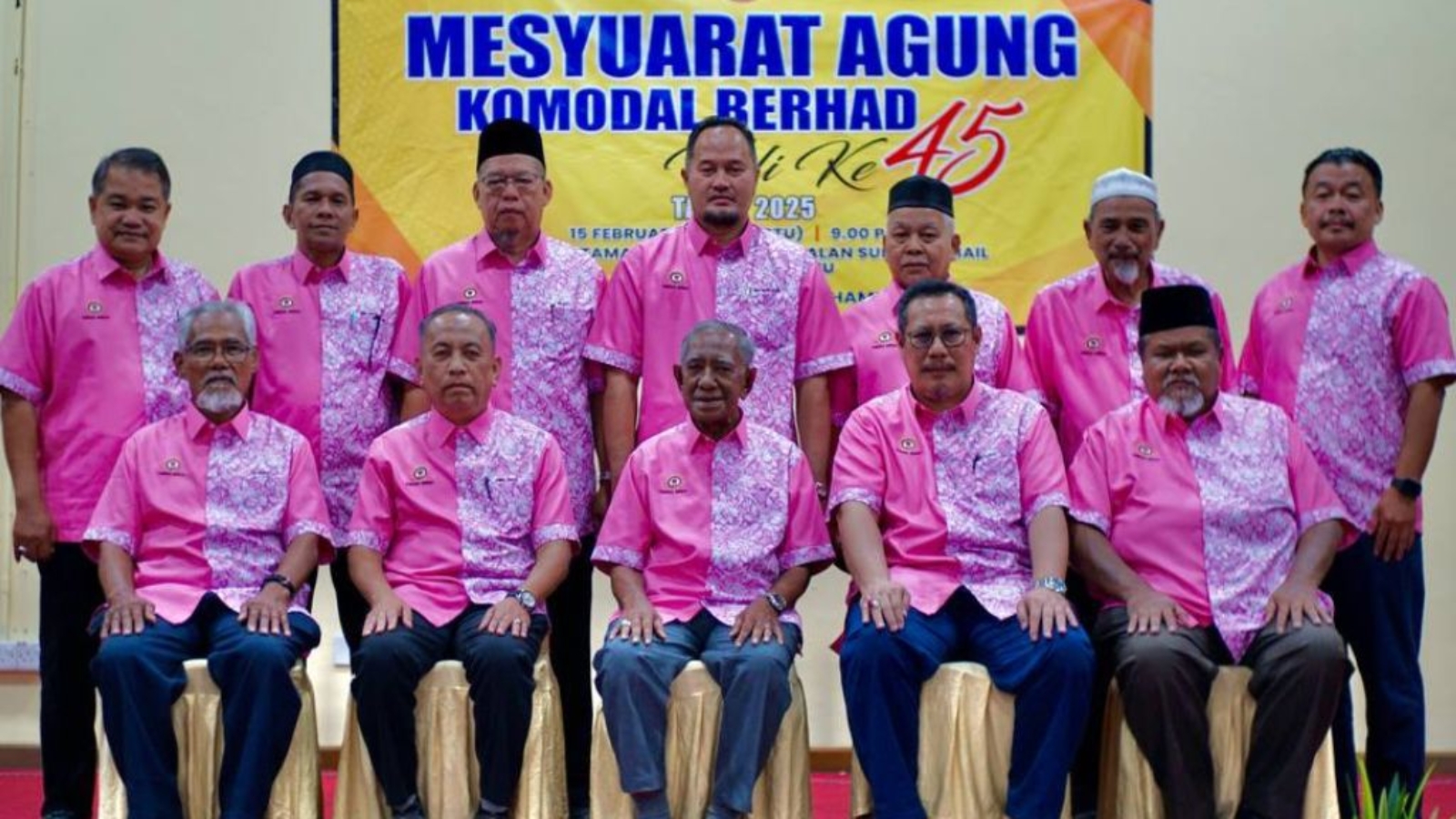 Mesyuarat Agung Komodal Berhad Kali Ke 45
